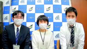 日進市インタビュー時の様子
